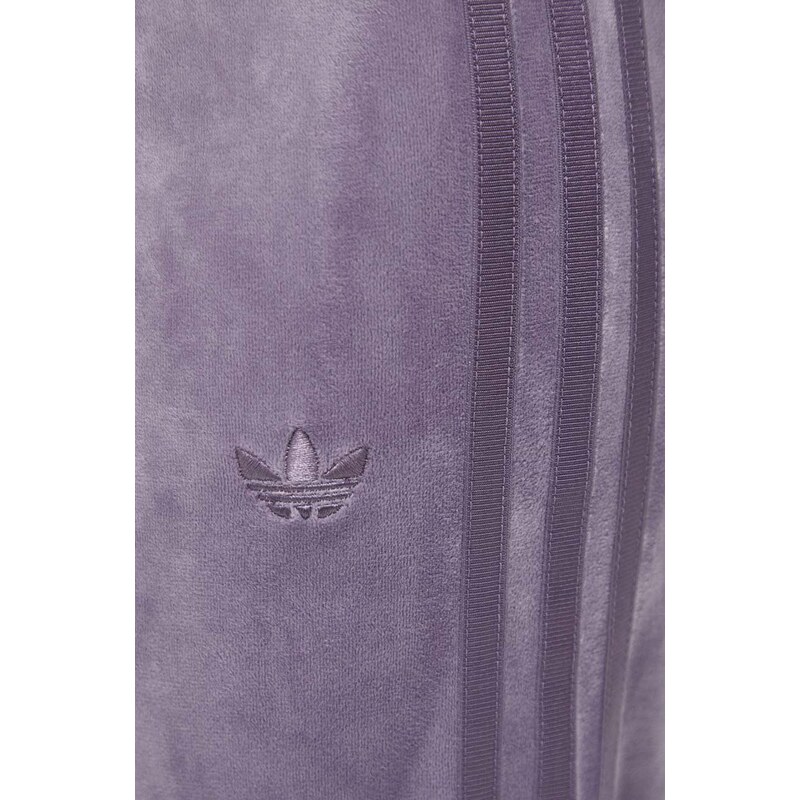 adidas Originals joggers colore violetto con applicazione IS4639