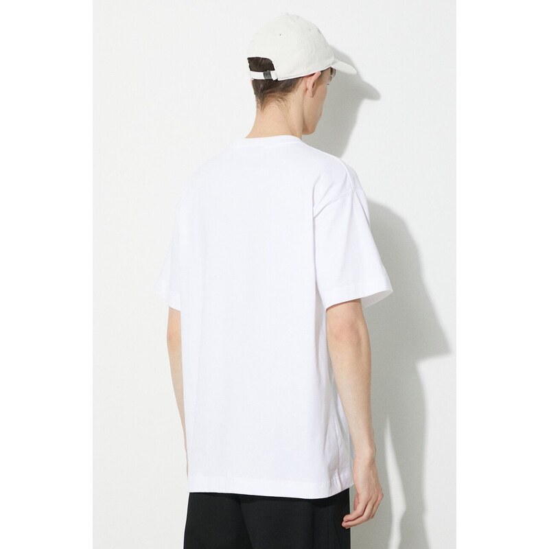 Carhartt WIP t-shirt in cotone S/S Class of 89 T-Shirt uomo colore bianco I033182.00AXX