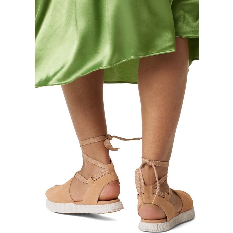 Sorel sandali in camoscio ONA STREETWORKS DRILLE F donna colore beige 2069891246