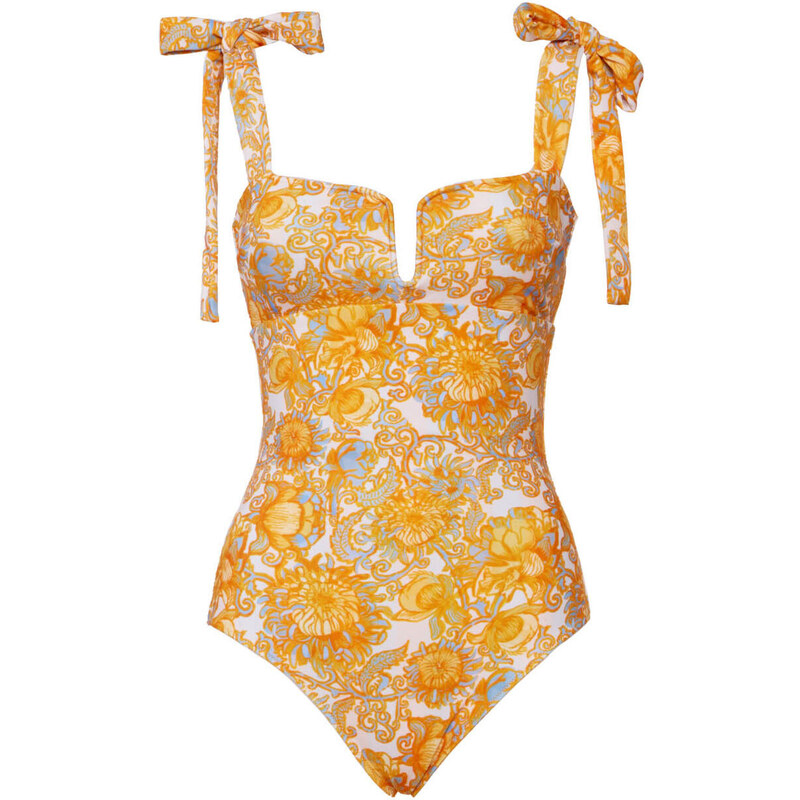 La DoubleJ Swimwear gend - Barbarella Swimsuit Anemone Small Orange L 80% Polyamide 20% Elastane