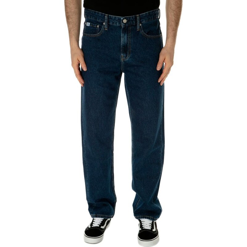Calvin Klein Jeans 90's Straight in denim di cotone