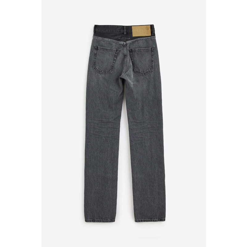 MM6 Maison Margiela Jeans 5 POCKET in cotone grigio