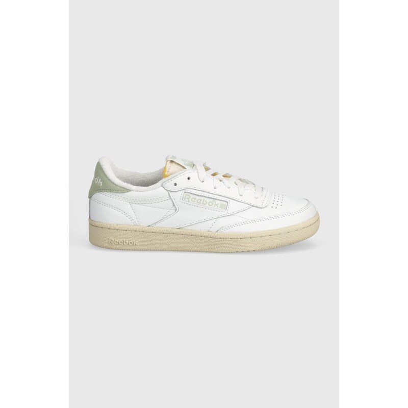 Reebok Classic sneakers in pelle Club C 85 Vintage colore bianco 100074232