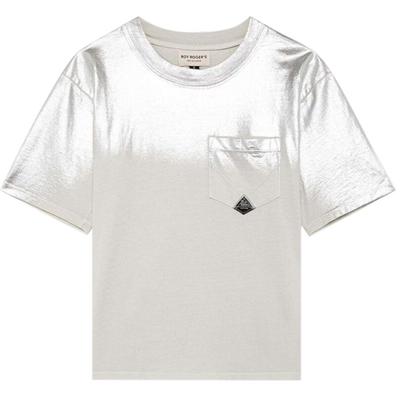 ROY ROGER`S T-shirt pocket in jersey lamu
