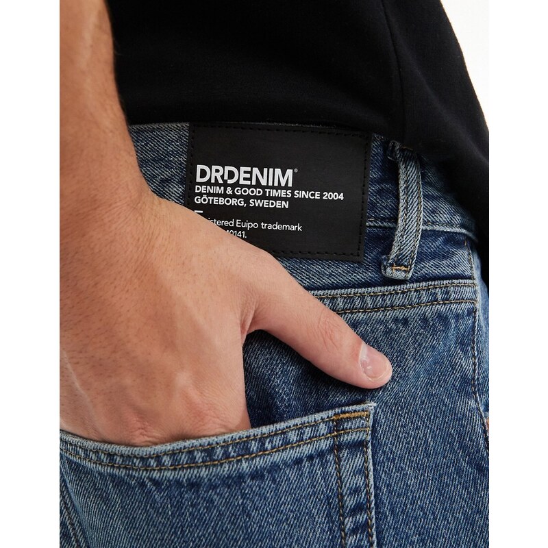 Dr. Denim - Rift - Jeans bootcut lavaggio medio canyon-Blu