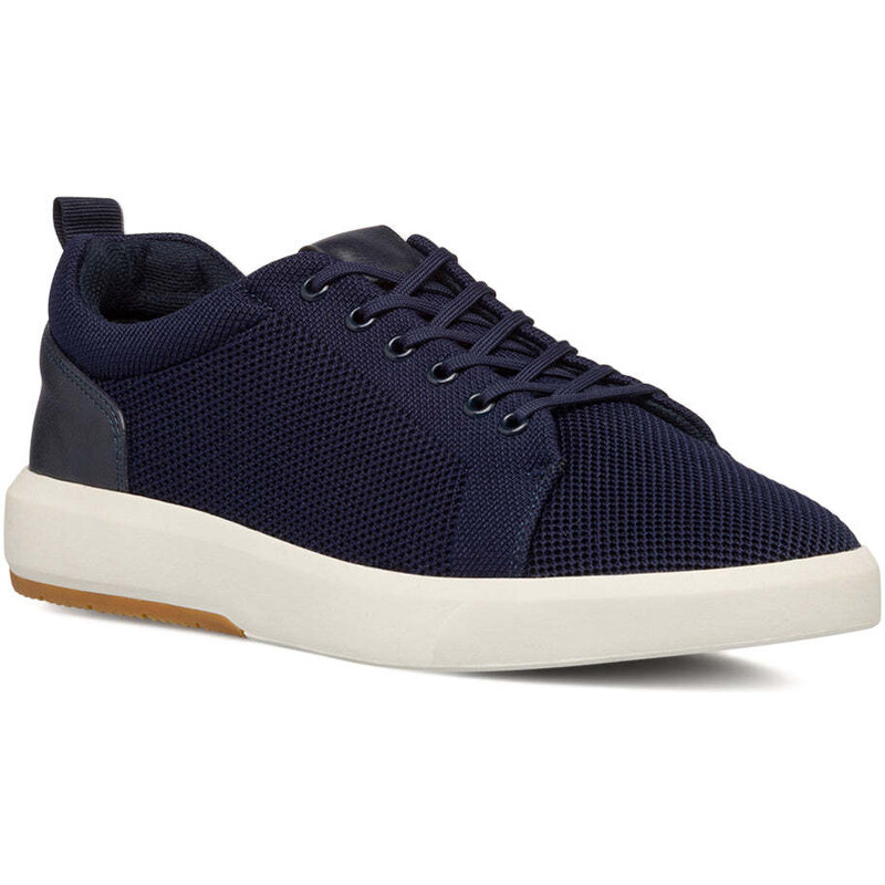 Sneakers blu navy da uomo in tessuto Riflessi Urbani