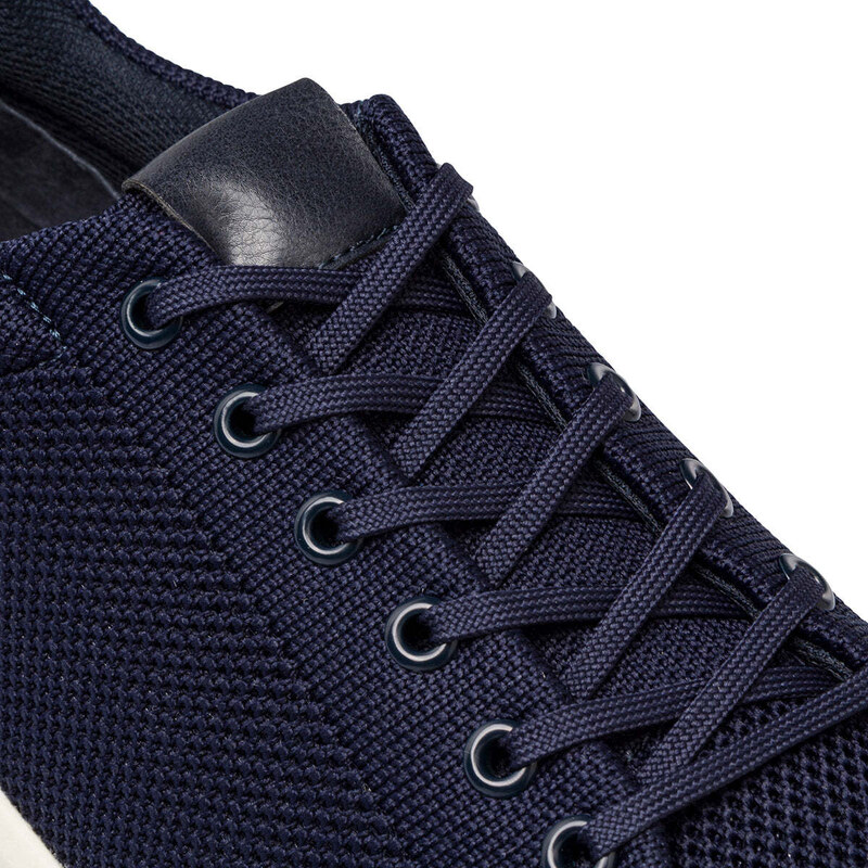 Sneakers blu navy da uomo in tessuto Riflessi Urbani