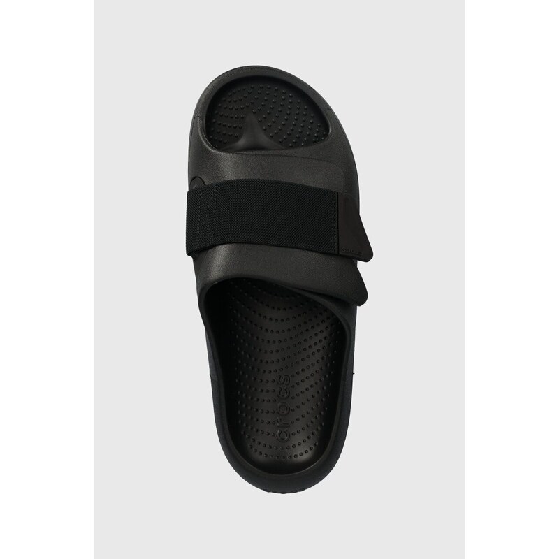Crocs ciabatte slide Mellow Luxe Recovery Slide colore nero 209413