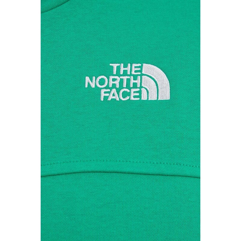 The North Face felpa uomo colore verde con cappuccio NF0A87FBPO81