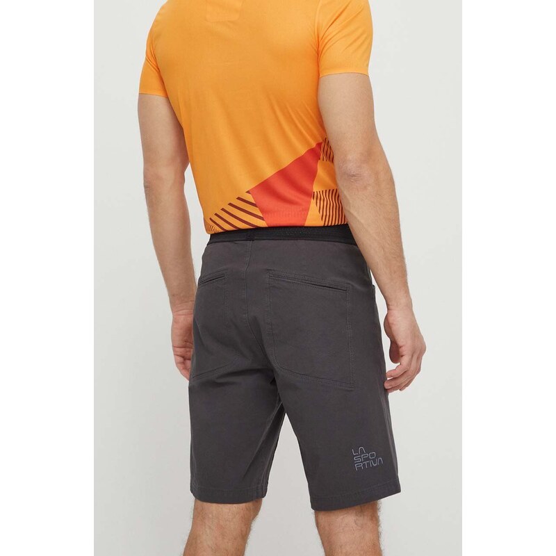 LA Sportiva pantaloncini Flatanger uomo colore grigio F39900903