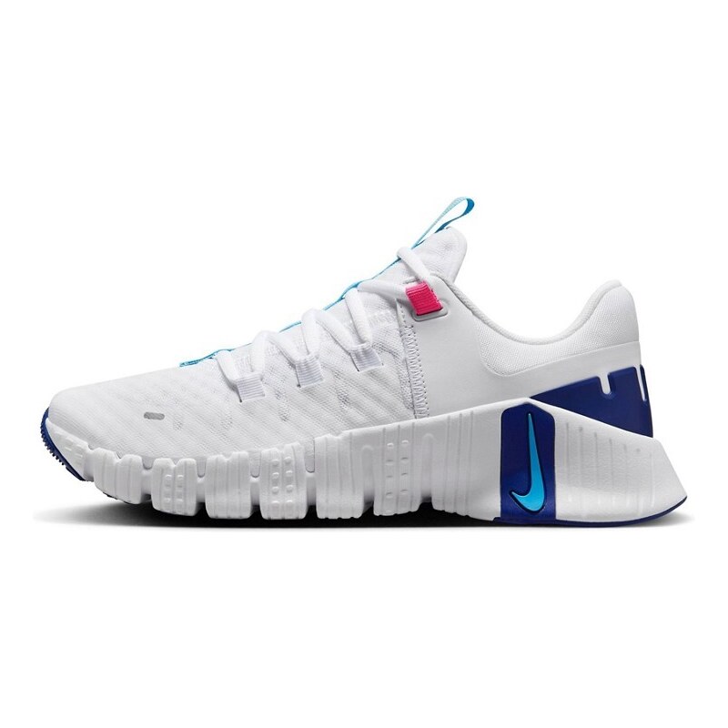 Nike Training - Free Metcon 5 - Sneakers bianche e blu-Bianco