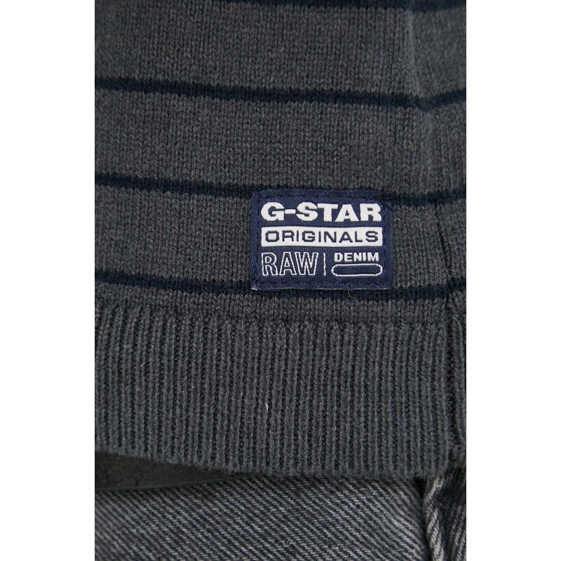 G-Star Raw maglione in misto lana donna colore grigio