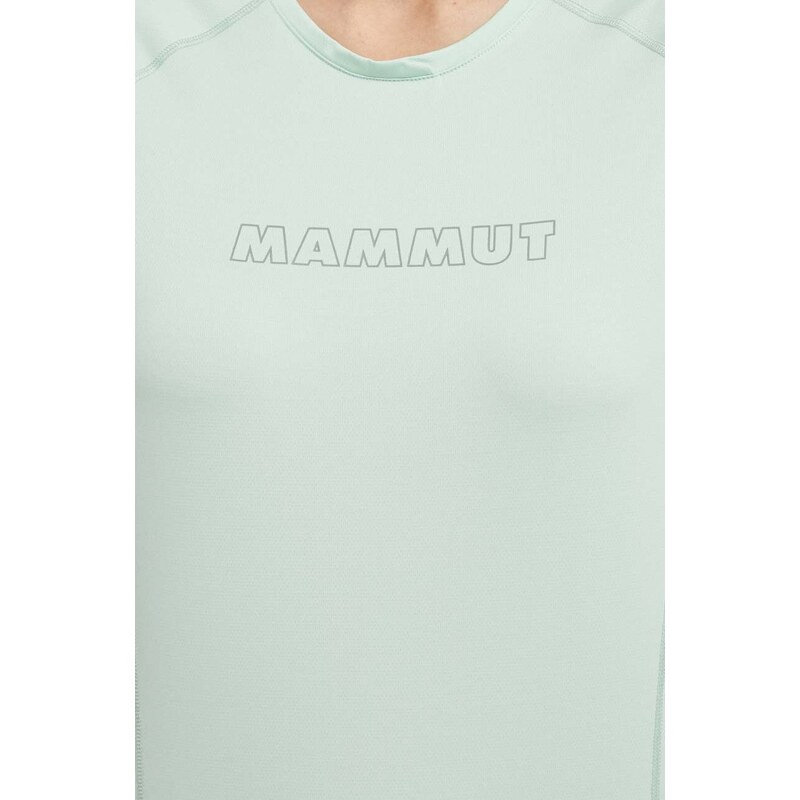 Mammut maglietta sportiva Selun FL Logo colore verde