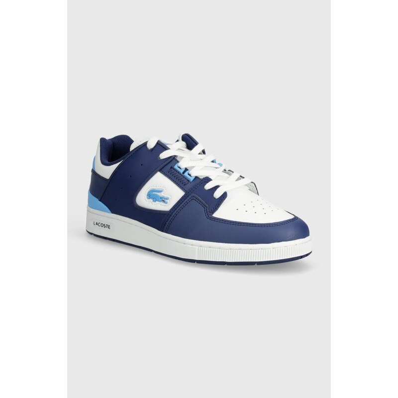 Lacoste sneakers Court Cage Leather colore blu navy 47SMA0050