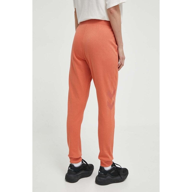 Hummel joggers colore arancione