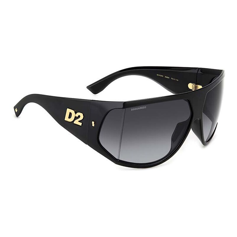 DSQUARED2 occhiali da sole uomo colore nero D2 0124 S
