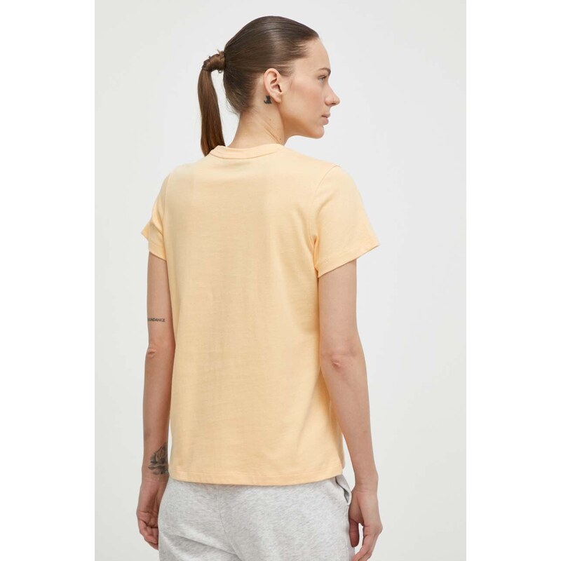 Helly Hansen t-shirt in cotone donna colore giallo