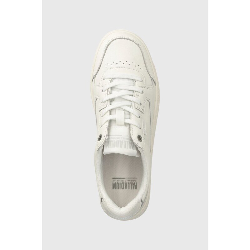 Palladium sneakers in pelle PALLASPHALT LO LTH colore bianco 99135.116.M