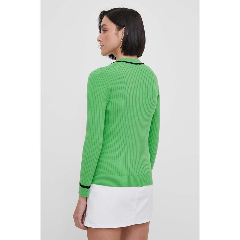 Lacoste maglione donna colore verde