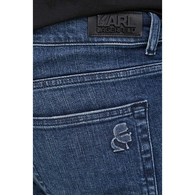 Karl Lagerfeld jeans uomo colore blu