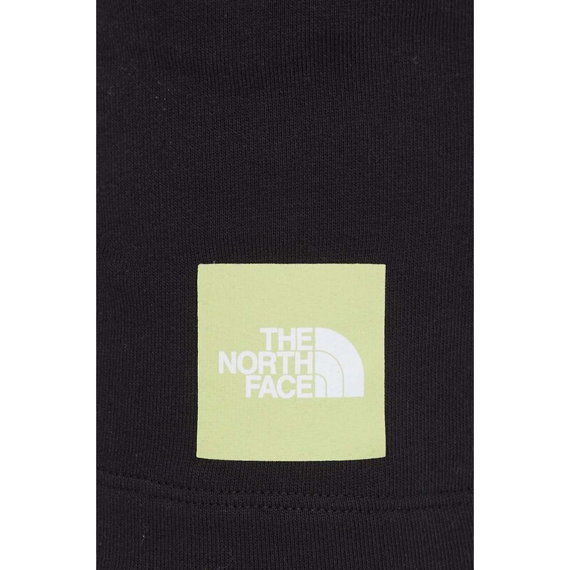 The North Face felpa in cotone uomo colore nero con cappuccio NF0A87EAJK31