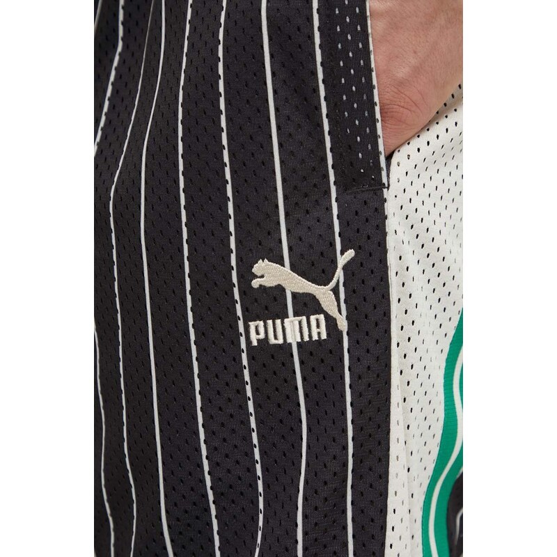 Puma pantaloncini T7 For The Fanbase uomo colore nero 624394