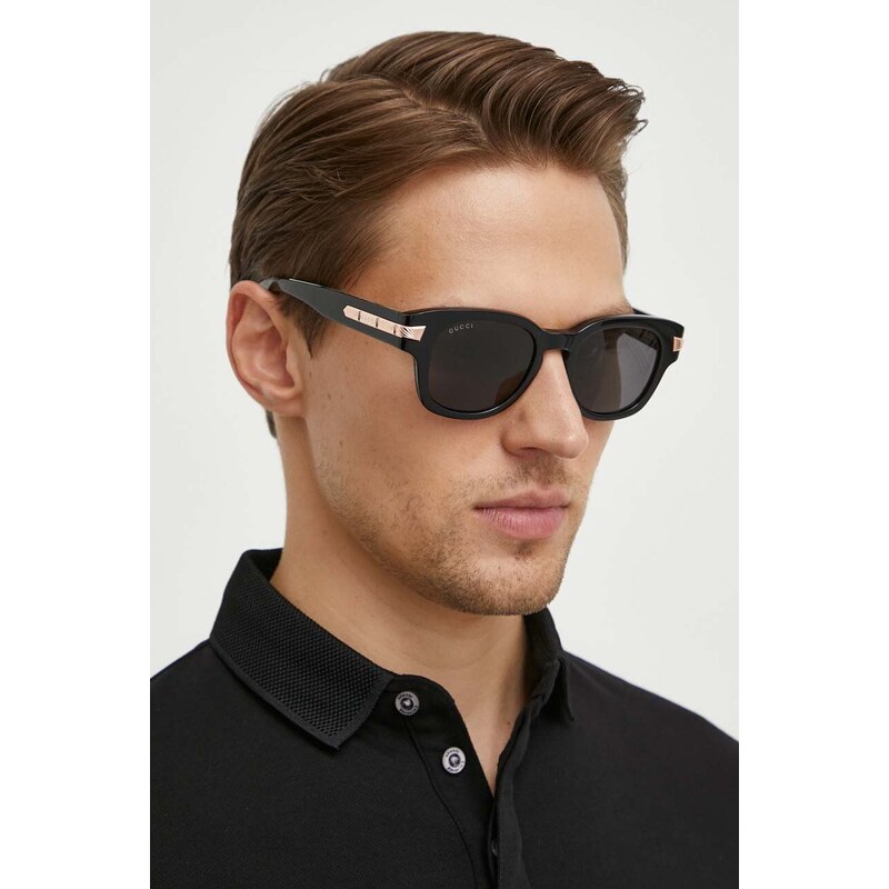 Gucci occhiali da sole uomo colore nero