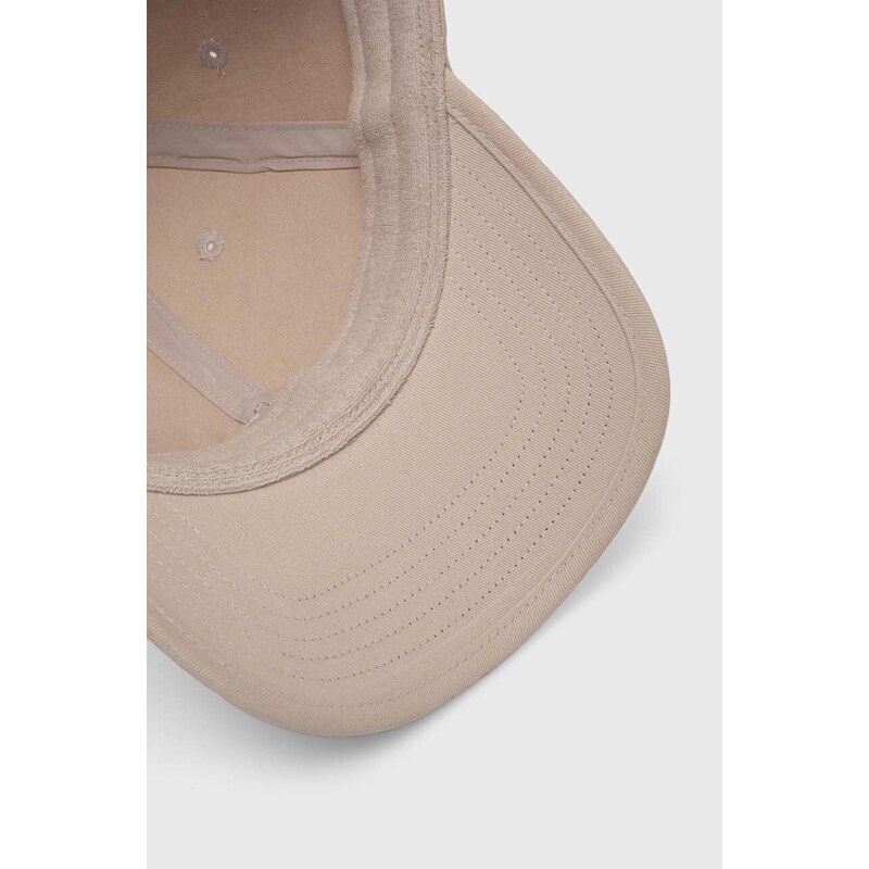 adidas Originals berretto da baseball in cotone colore beige con applicazione IS4636