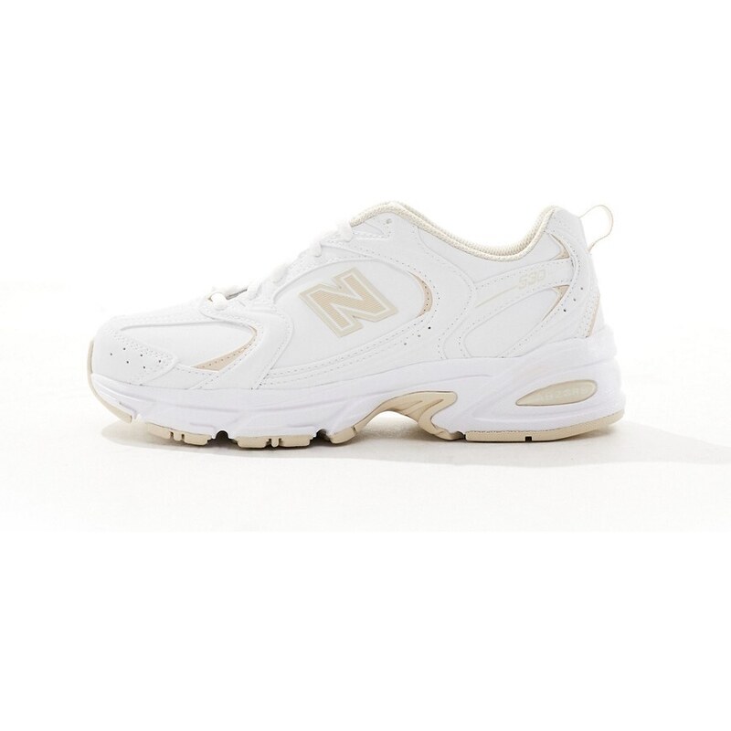 New Balance - 530 - Sneakers bianche e beige-Neutro