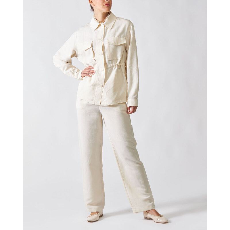 Woolrich Pantalone Bianco