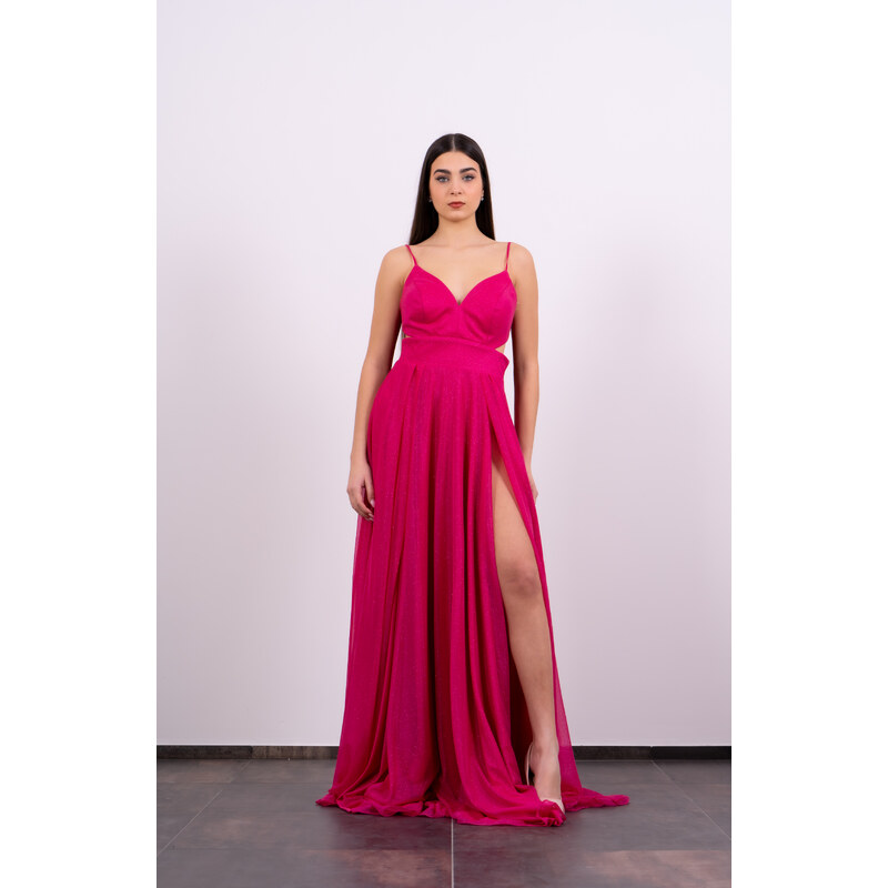 SOANI abito donna fucsia