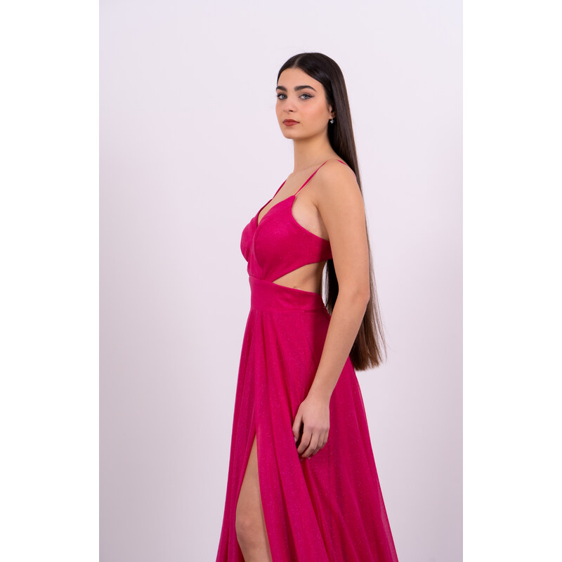 SOANI abito donna fucsia