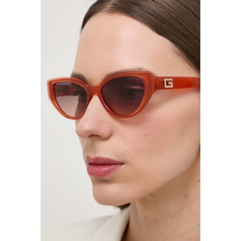 Guess occhiali da sole donna colore arancione GU7910_5244F
