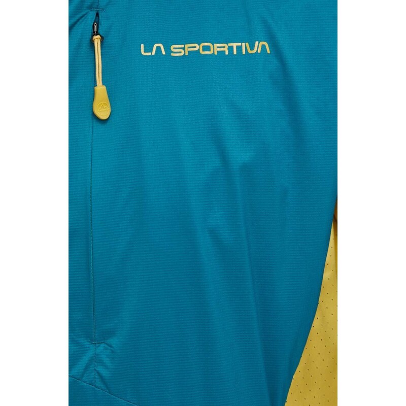 LA Sportiva giacca antivento Across Lite colore verde P91733735