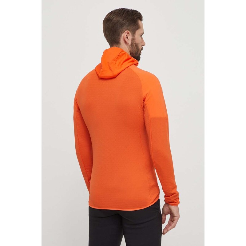 adidas TERREX felpa da sport colore arancione con cappuccio IN7009