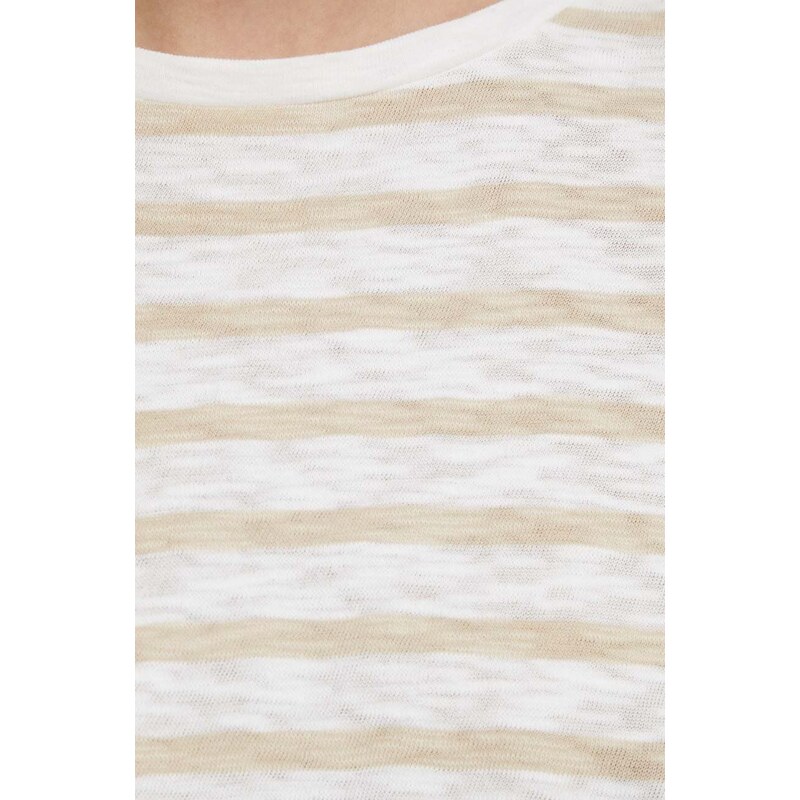 Levi's t-shirt in cotone donna colore beige