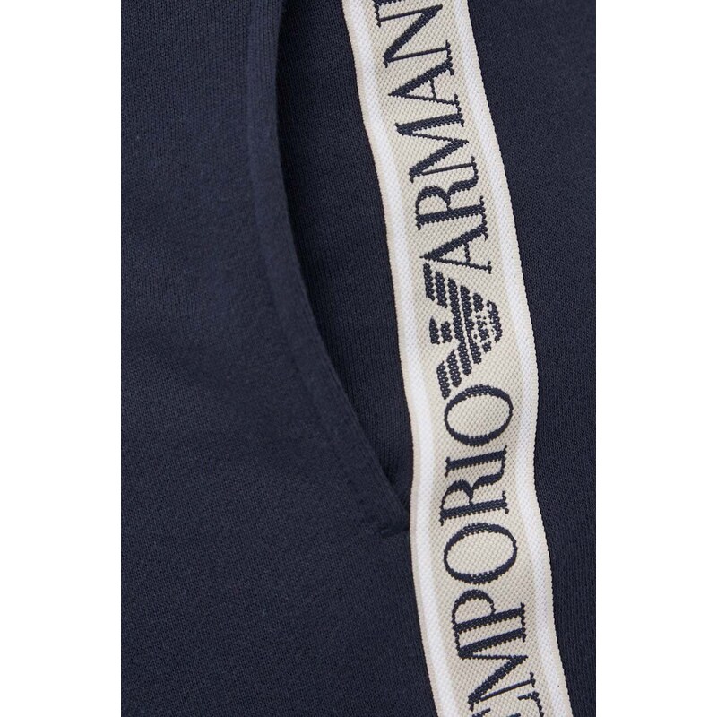 Emporio Armani Underwear shorts lounge colore blu navy 111004 4R571