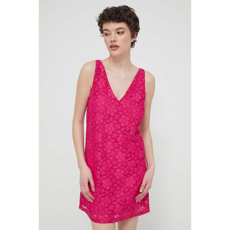 Desigual vestito LACE colore rosa 24SWVW48