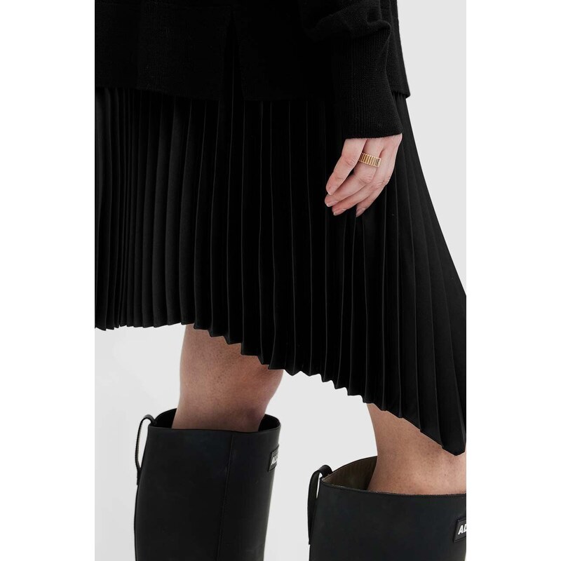 AllSaints vestito e maglione FLORA DRESS colore nero WD597Z