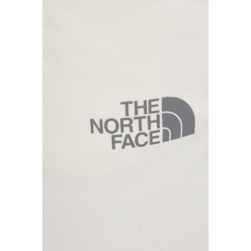 The North Face pantaloni da jogging in cotone colore beige NF0A87DMQLI1