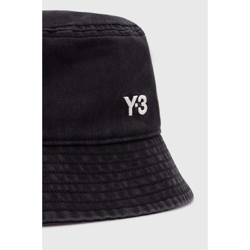 Y-3 berretto in cotone Bucket Hat colore nero IX7000
