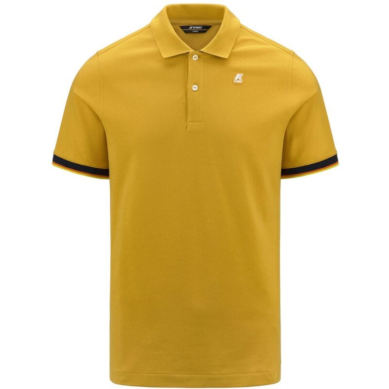 K-way Polo Vincent in cotone stretch
