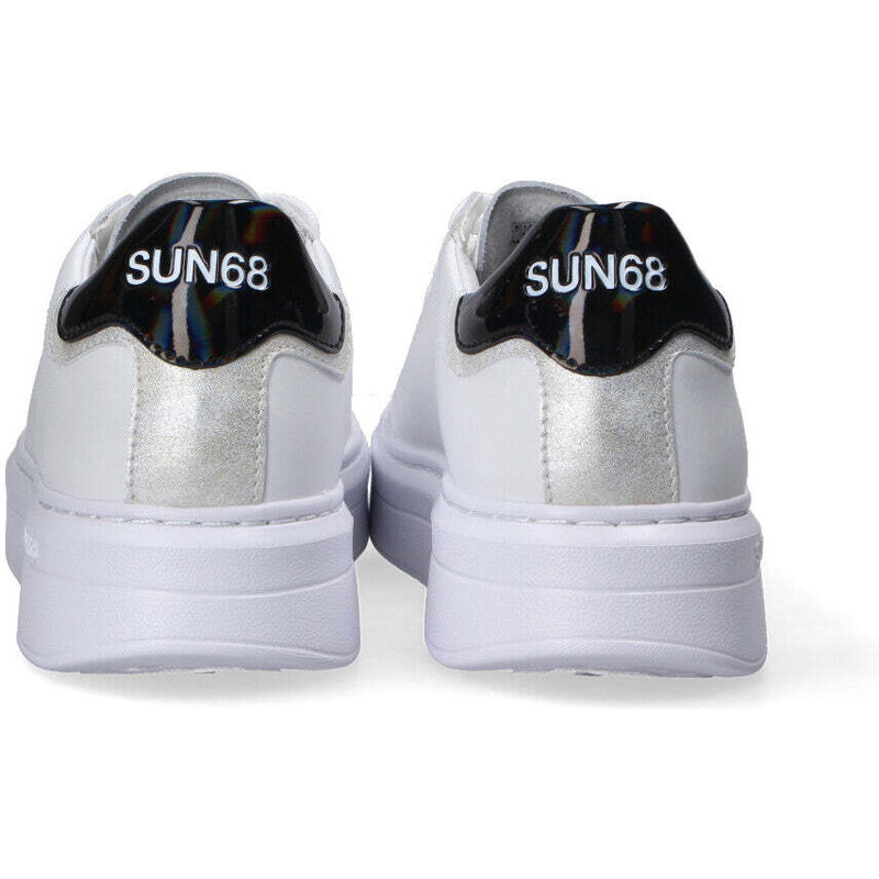 SUN68 sneaker Grace Leather bianco nero