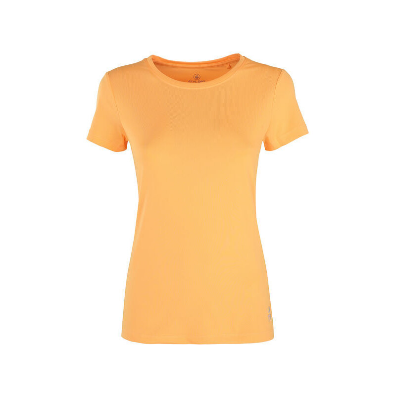 Athl Dpt T-shirt Sportiva Da Donna In Tessuto Tecnico Manica Corta Arancione Taglia M