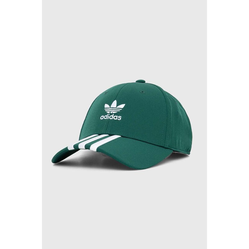 adidas Originals berretto da baseball colore verde con applicazione IS1627