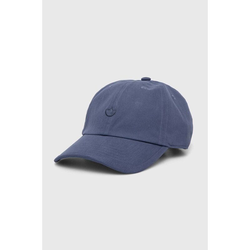 adidas Originals berretto da baseball in cotone colore blu IS4635