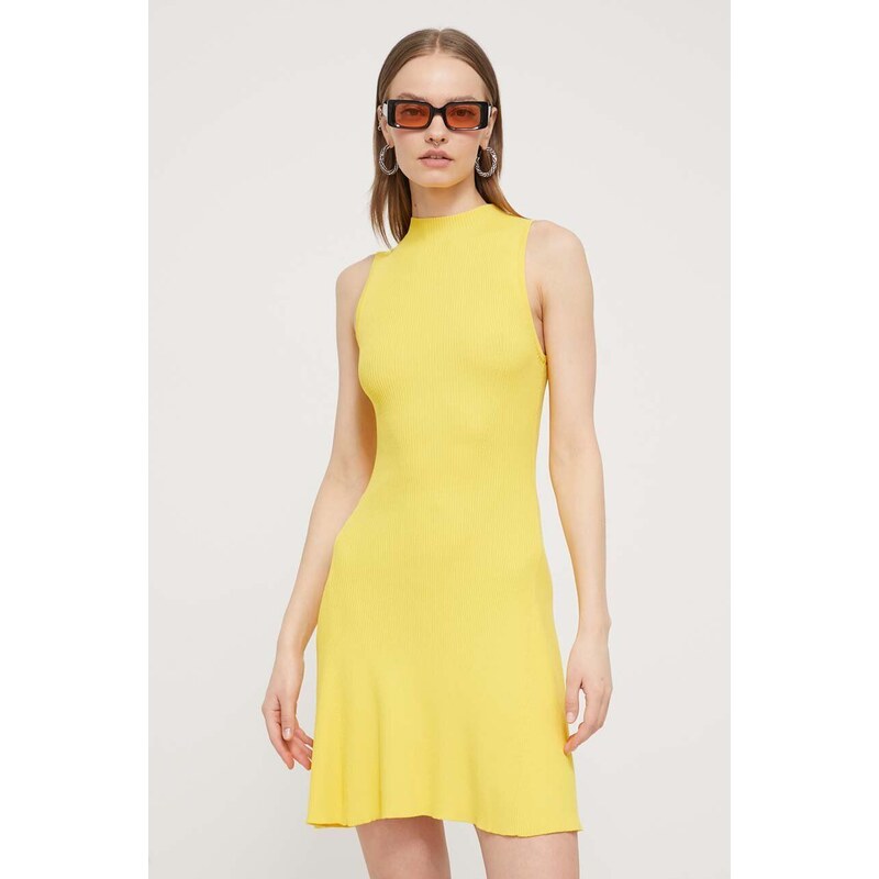Desigual vestito TURNER colore giallo 24SWVF08