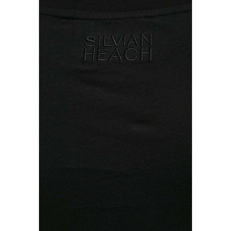 Silvian Heach t-shirt donna colore nero