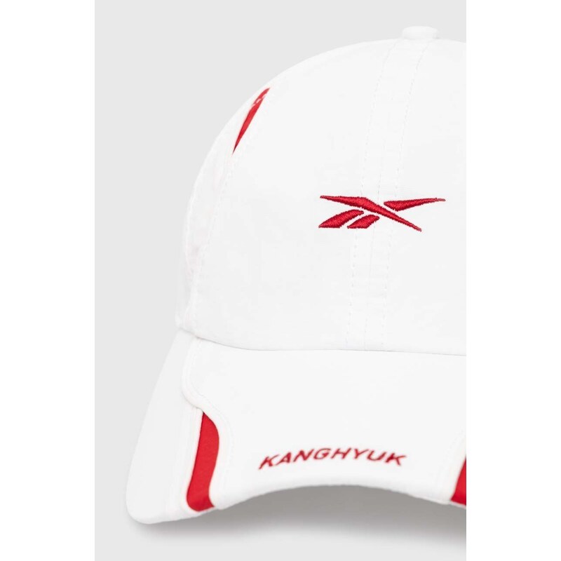 Reebok LTD berretto da baseball colore bianco con applicazione RMLB007C99FAB0010100