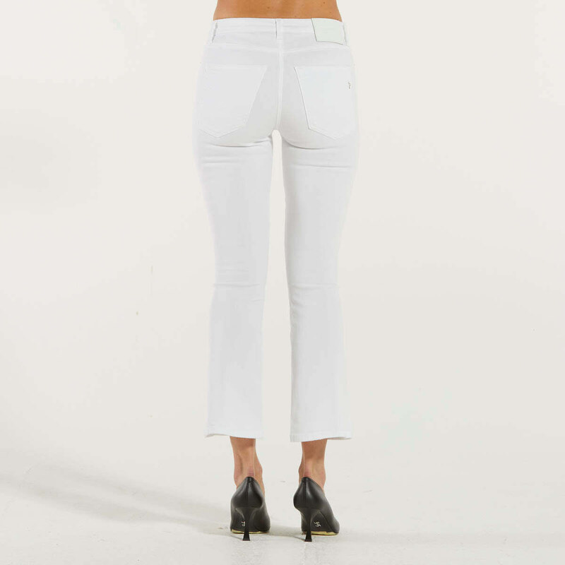 Dondup jeans mandy bianco